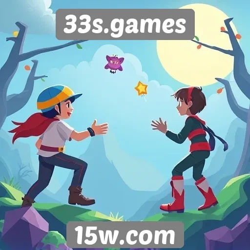 O design intuitivo de 33s.games melhora a usabilidade